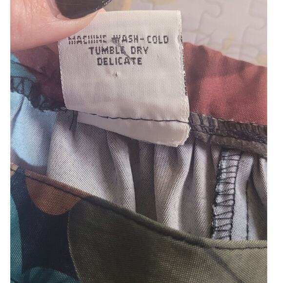 VTG ’90s Alfred Dunner Floral Pleated Midi Skirt Sz 14 (Waist 30″, Length 31″) - Picture 6 of 8